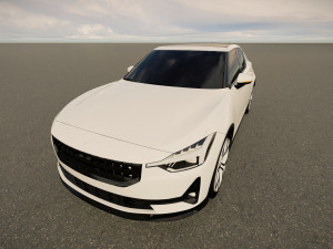 Polestar 2 2022 Model 3D