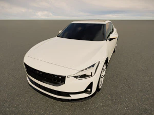 Polestar 2 2022 3D Model