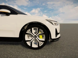 Polestar 2 2022 3D Model