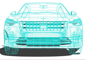 Polestar 2 2022 Model 3D