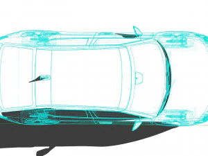 Polestar 2 2022 3D Model