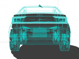 Polestar 2 2022 3D Model