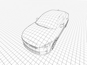 Polestar 2 2022 Model 3D