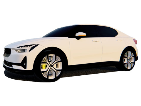 Polestar 2 2022 3D Model