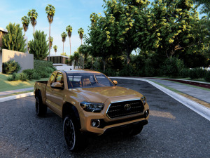 Toyota Tacoma TRD Off-Road 2016 Modèle 3D