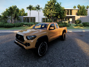 Toyota Tacoma TRD Off-Road 2016 3D Модель