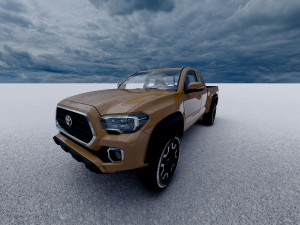 Toyota Tacoma TRD Off-Road 2016 3D Модель