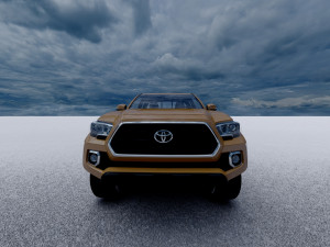 Toyota Tacoma TRD Off-Road 2016 3D Модель