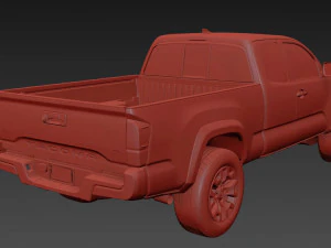 Toyota Tacoma TRD Off-Road 2016 3D Model
