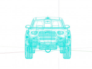Toyota Tacoma TRD Off-Road 2016 3D Модель