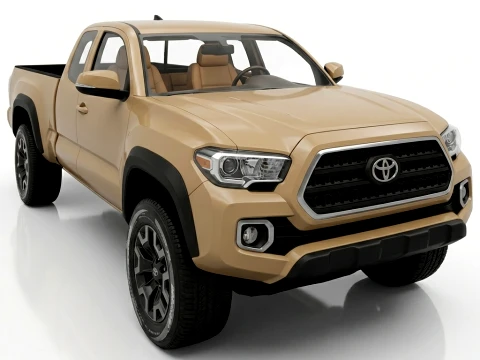 Toyota Tacoma TRD Off-Road 2016 3D Model
