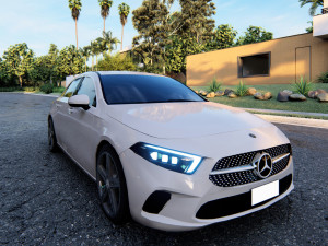 Mercedes-Benz A180 2022 3D Model