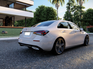 Mercedes-Benz A180 2022 3D Model