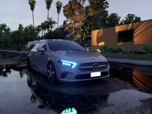 Mercedes-Benz A180 2022 3D Model
