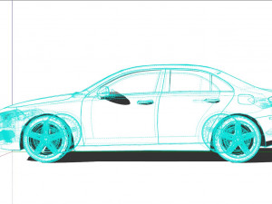 Mercedes-Benz A180 2022 3D Model