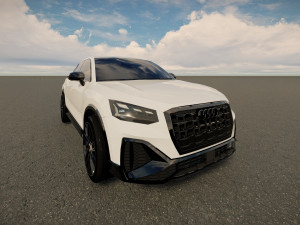 Audi Q2 S-Line 2022 3D Модель