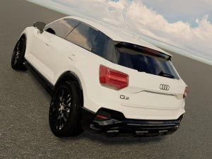 Audi Q2 S-Line 2022 3D Model
