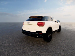 Audi Q2 S-Line 2022 3D Model