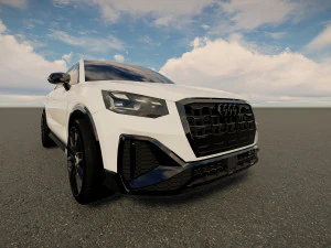Audi Q2 S-Line 2022 3D Model