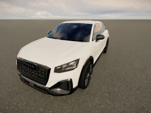 Audi Q2 S-Line 2022 3D Model