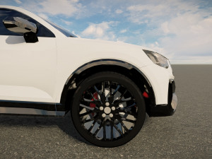 Audi Q2 S-Line 2022 3D Модель