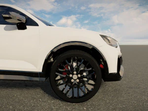 Audi Q2 S-Line 2022 3D Model