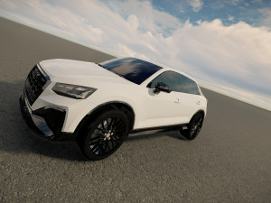 Audi Q2 S-Line 2022 3D Модель