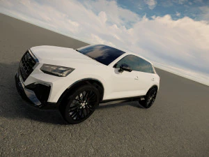 Audi Q2 S-Line 2022 3D Model