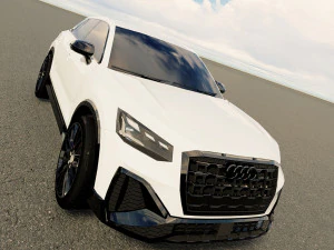 Audi Q2 S-Line 2022 3D Model