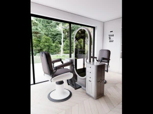 Barber Chair 3D Model