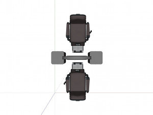 Barber Chair 3D 模型