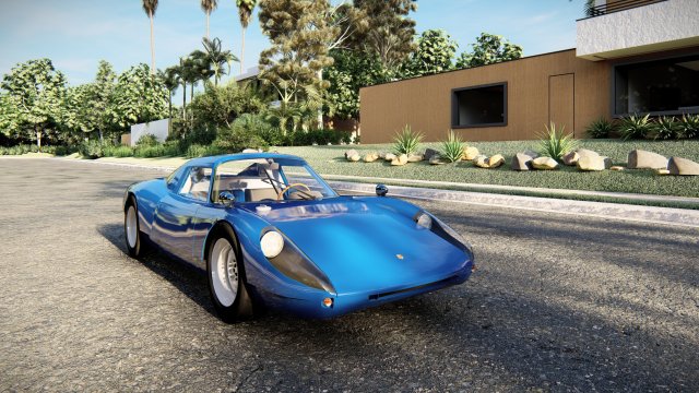 Porsche 904 Carrera GTS 1964 Model 3D .c4d .max .obj .3ds .fbx .stl .blend 