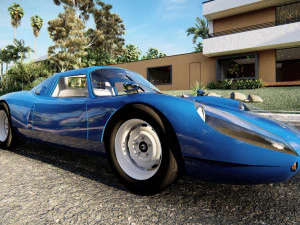 Porsche 904 Carrera GTS 1964 Classic Racing Car 3D Model