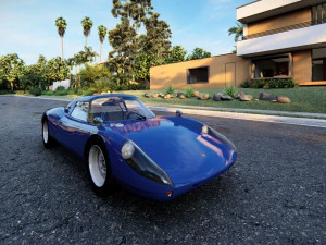 Porsche 904 Carrera GTS 1964 Classic Racing Car 3D Model