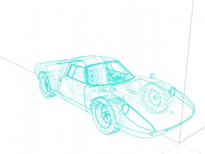 Porsche 904 Carrera GTS 1964 Classic Racing Car 3D Model
