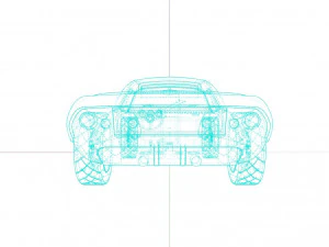 Porsche 904 Carrera GTS 1964 Classic Racing Car 3D Model