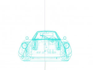 Porsche 904 Carrera GTS 1964 Classic Racing Car 3D Model