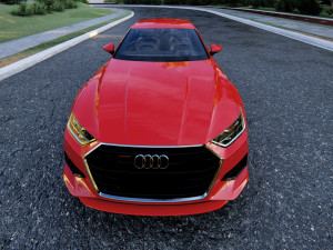 Audi RS7 Sportback 2022 3D 模型