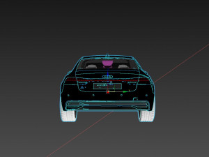 Audi RS7 Sportback 2022 3D 模型