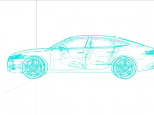 Audi RS7 Sportback 2022 3D 模型