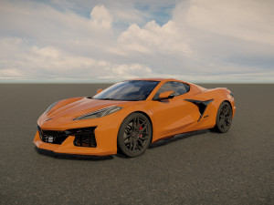 Chevrolet Corvette Z06 2023 3Dモデル