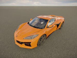 Chevrolet Corvette Z06 2023 3D Model
