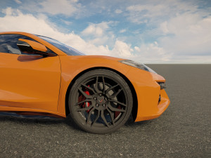 Chevrolet Corvette Z06 2023 3Dモデル