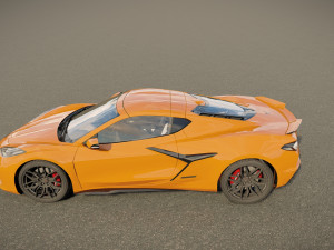 Chevrolet Corvette Z06 2023 3Dモデル