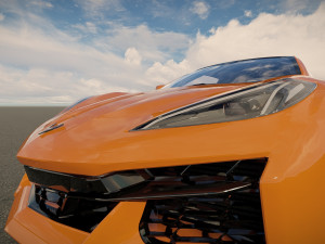 Chevrolet Corvette Z06 2023 3Dモデル