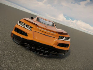 Chevrolet Corvette Z06 2023 3D Model