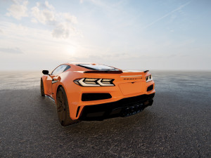 Chevrolet Corvette Z06 2023 3Dモデル