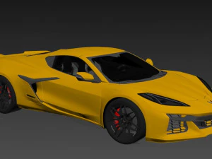 Chevrolet Corvette Z06 2023 3D Model