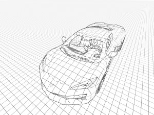 Chevrolet Corvette Z06 2023 3Dモデル