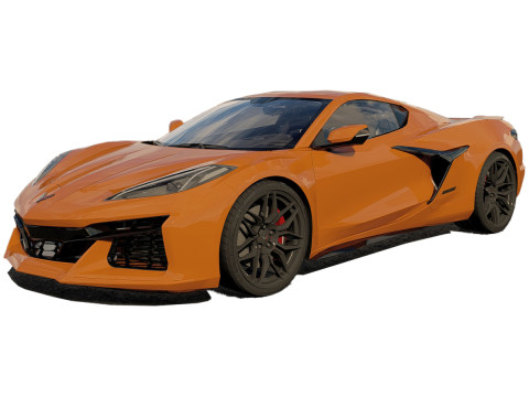 Chevrolet Corvette Z06 2023 3D Model